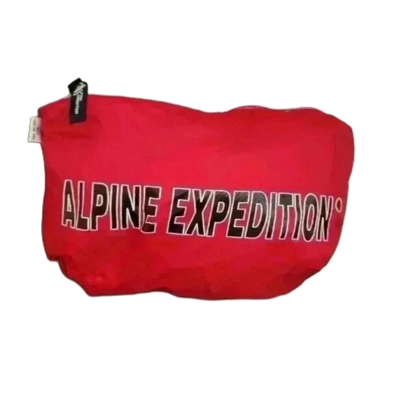 Vtg Alpine Expedition Packable Anorak Windbreaker Jacket M 40 Pullover 80s 90s - Picture 4 of 16